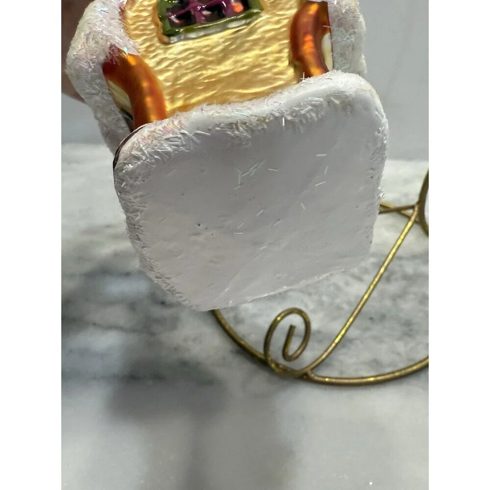 Waterford Holiday Heirlooms Gingerbread House Christmas Tree Ornament Christmas